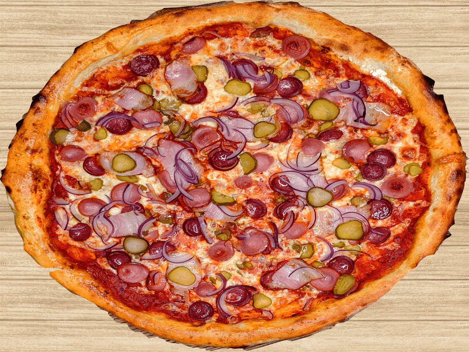 Баварская пицца пицца Миа